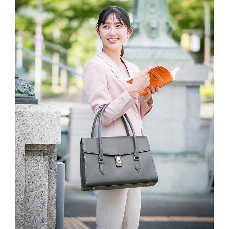 トートバッグ ビジネスバッグ レディース 軽量 就活 通勤 通学 肩掛け 合皮 Ms.lily 22-5350 ビジカジ カジュアル | ブランド登録なし | 10