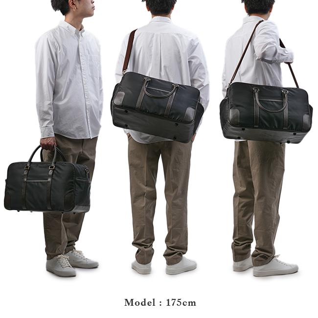 最大51% 2/7限定 アイエスプラス ボストンバッグ メンズ ブランド 軽量 日本製 合皮 ナイロン 25L A4 2WAY ショルダーバッグ ナオト is+ 230-8100 在庫限り | is+ | 06