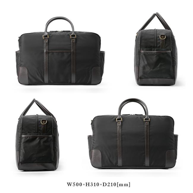 最大51% 2/8限定 アイエスプラス ボストンバッグ メンズ ブランド 軽量 日本製 合皮 ナイロン 33L A4 B4 2WAY ショルダーバッグ ナオト is+ naoto 230-8101 | is+ | 05