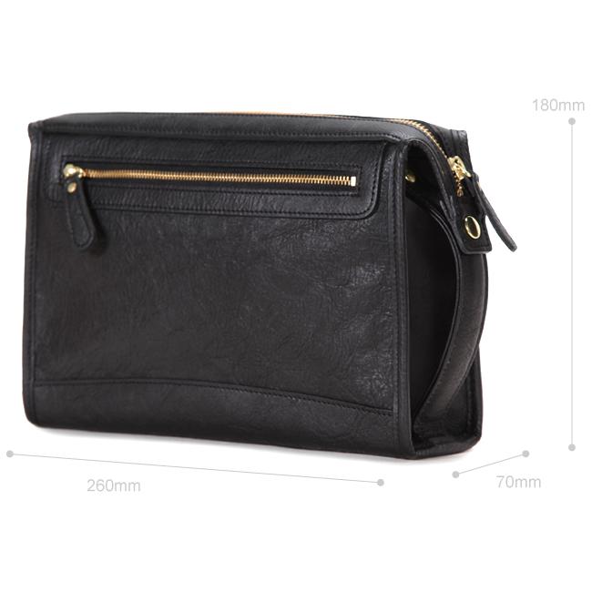 ポーター ヘリテージ ポーチ 231-03232 セカンドバッグ クラッチバッグ メンズ ブランド レザー 本革 軽量 吉田カバン PORTER HERITAGE | HERITAGE（PORTER） | 03