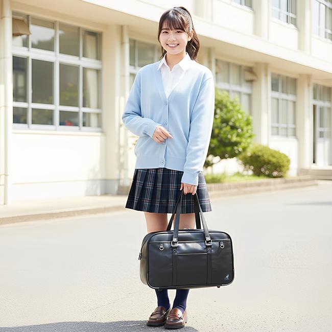 カンゴール スクバ スクールバッグ 新作 通学 女子 中学生 高校生 女子高生 軽量 合皮 肩掛け ボストンバッグ サブバッグ KANGOL 250-1010 | KANGOL | 13