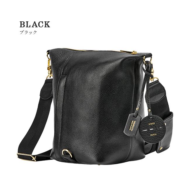 【美品】PORTER GIRL ショルダーバッグ 2way オールレザー 黒 MINIATURE（PORTER GIRL） ポーター ミニアチュール ショルダーバッグ