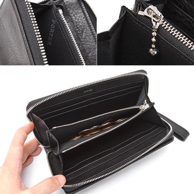 ポーター スプレンダー ロングウォレット 261-03893 財布 長財布 本革 レザー ラウンドファスナー メンズ レディース ブランド 吉田カバン PORTER SPLENDOR | PORTER | 12