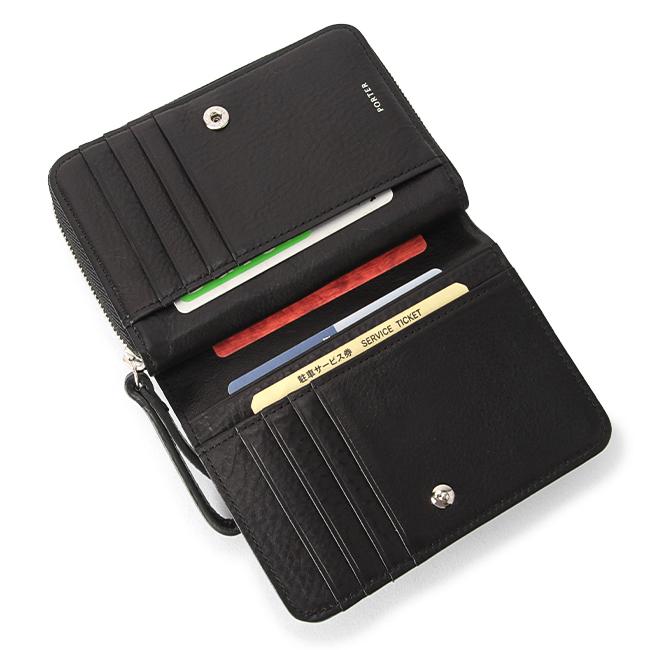 ポーター スプレンダー ウォレット 261-03894 財布 二つ折り財布 ミドル財布 本革 レザー ラウンドファスナー メンズ レディース 吉田カバン PORTER SPLENDOR | PORTER | 10