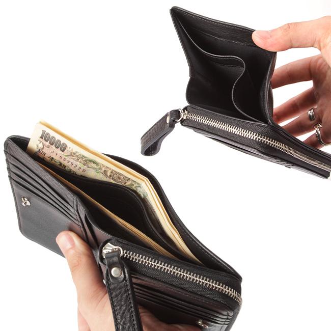 ポーター スプレンダー ウォレット 261-03894 財布 二つ折り財布 ミドル財布 本革 レザー ラウンドファスナー メンズ レディース 吉田カバン PORTER SPLENDOR | PORTER | 13