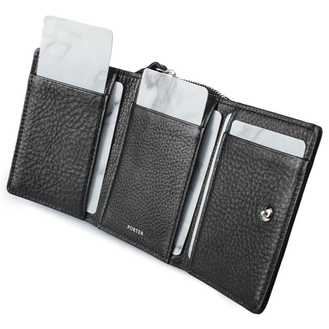 ポーター スプレンダー ウォレット 261-03895 財布 三つ折り財布 ミニ財布 小さめ 本革 レザー コンパクト メンズ レディース 吉田カバン PORTER SPLENDOR | PORTER | 09
