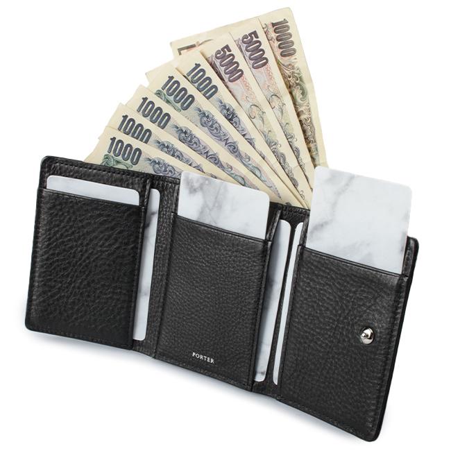 ポーター スプレンダー ウォレット 261-03895 財布 三つ折り財布 ミニ財布 小さめ 本革 レザー コンパクト メンズ レディース 吉田カバン PORTER SPLENDOR | PORTER | 06