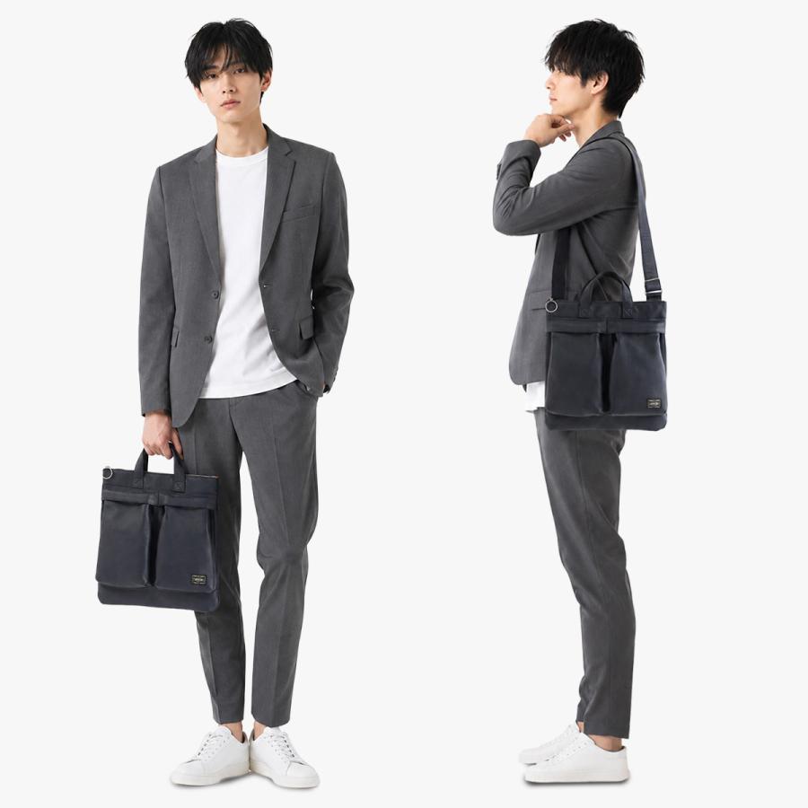 ポーター スタイル ヘルメットバッグ (S) 262-27821  PORTER STYLE  吉田カバン ショルダーバッグ 2WAY トートバッグ 日本製 ブランド | PORTER | 05