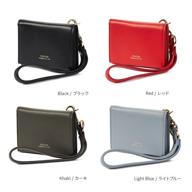 ポーター ユニ ウォレット 284-01376 三つ折り財布 ミニ財布 レディース ブランド レザー 本革 軽量 吉田カバン PORTER | UNI（PORTER GIRL） | 05