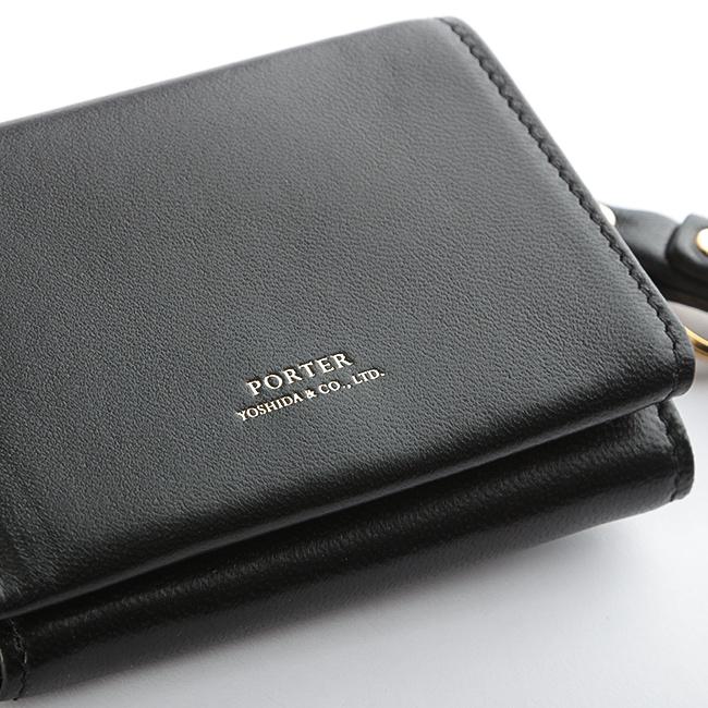 ポーター ユニ ウォレット 284-01376 三つ折り財布 ミニ財布 レディース ブランド レザー 本革 軽量 吉田カバン PORTER | UNI（PORTER GIRL） | 09