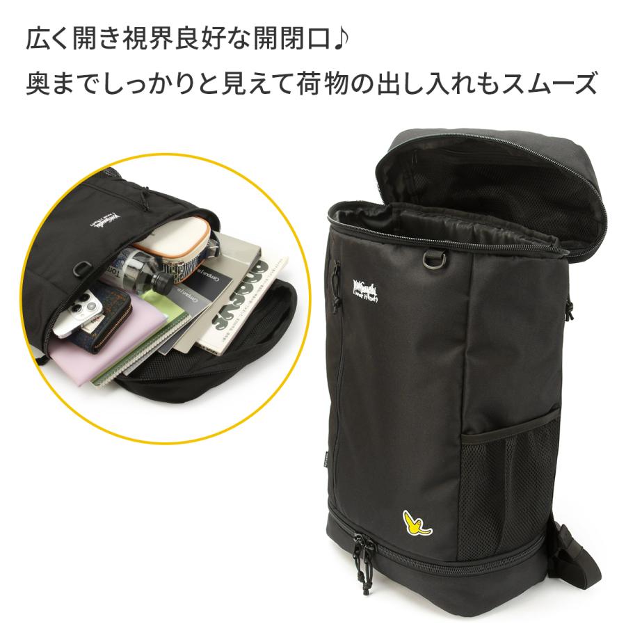 最大50% 1/5限定 2025年モデル マークゴンザレス リュック 30L 通学 大容量 軽量 黒 男子 女子 中学生 高校生 大きめ スクエア ボックス型 A4 B4 2H9-64192 | （What it isNt）ART BY MARKGONZALES | 11
