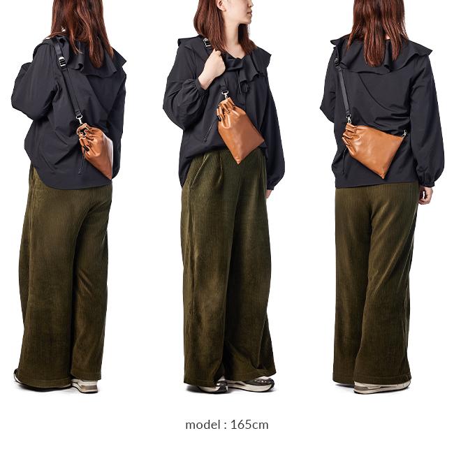 最大51% 9/5限定 SLOW スロウ バッグ ショルダーバッグ レザー 本革 小さめ ポーチ 巾着バッグ Sサイズ 2WAY スペインラムレザー Spain lamb 300S154K 在庫限り | SLOW(ファッション) | 09