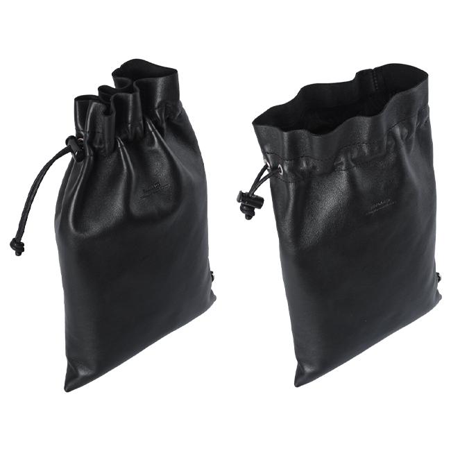 SLOW スロウ バッグ ショルダーバッグ メンズ レディース レザー 本革 ポーチ 巾着バッグ Lサイズ 2WAY スペインラム 300S155K 在庫限り | SLOW(ファッション) | 13