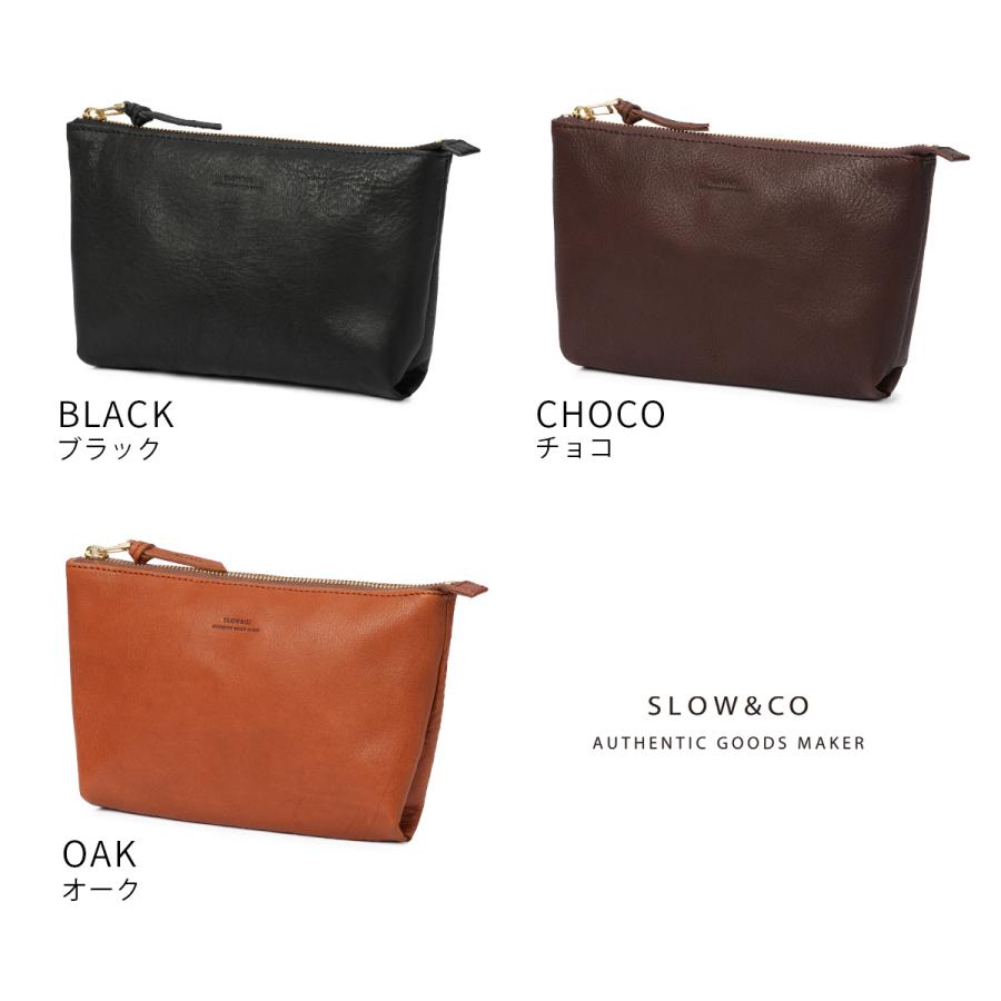 最大50% 9/29限定 SLOW スロウ ボーノ ポーチ 本革 日本製 メンズ レディース ブランド bono 300S190P | SLOW(ファッション) | 05