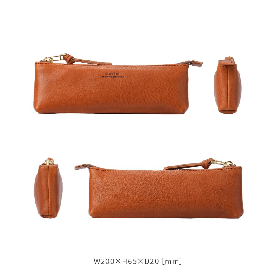 最大41% 3/25限定 スロウ ボーノ ペンケース 本革 日本製 大人 メンズ レディース スリム シンプル ブランド レザー SLOW bono 300S191P | SLOW(ファッション) | 06