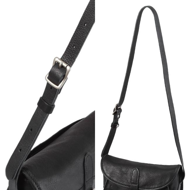 SLOW 黒 レザー ショルダーバッグ SLOW(ファッション) SLOW スロウ バッグ ショルダーバッグ