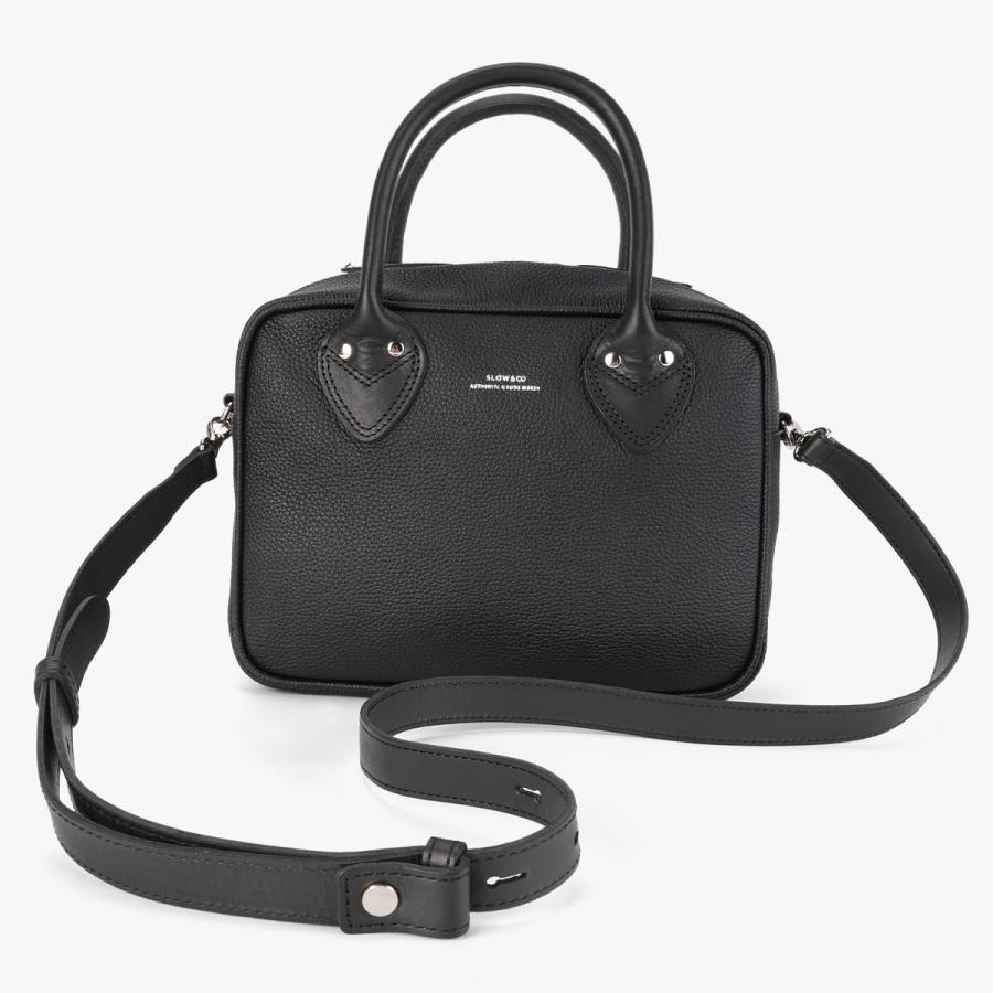SLOW スロウ シュリンク ミニボストンバッグ 2WAY ショルダー 本革 日本製 ブランド メンズ レディース SHRINK 306S62S | SLOW(ファッション) | 12