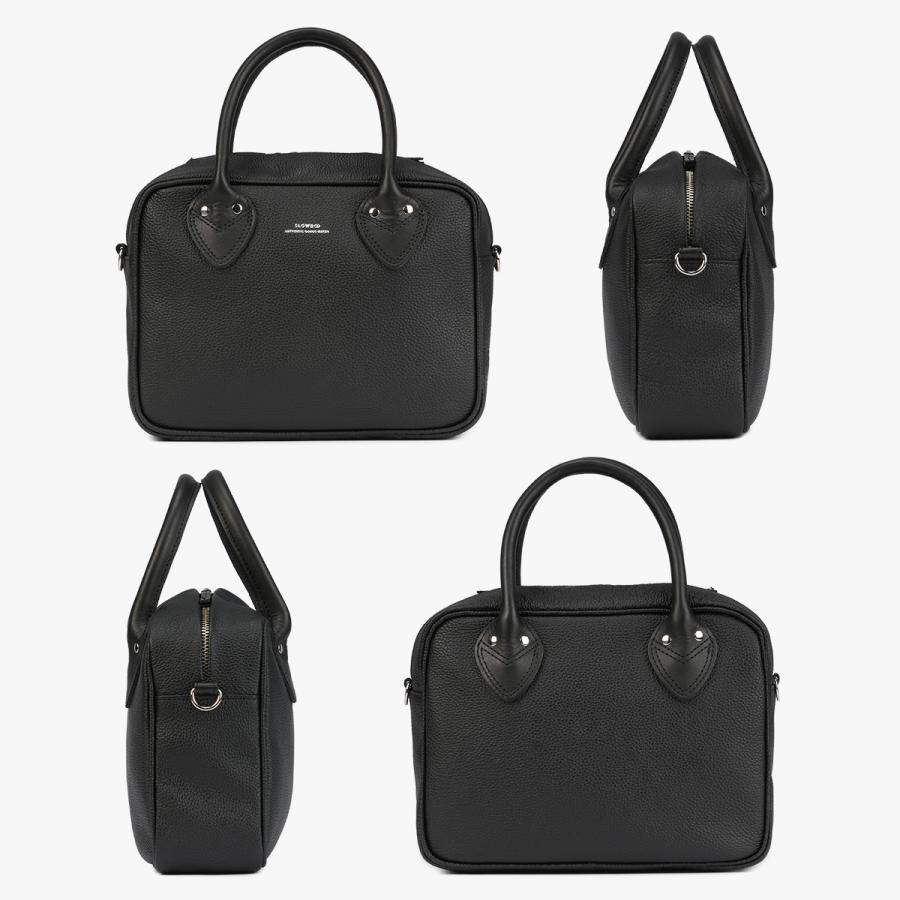 SLOW スロウ シュリンク ミニボストンバッグ 2WAY ショルダー 本革 日本製 ブランド メンズ レディース SHRINK 306S62S | SLOW(ファッション) | 05