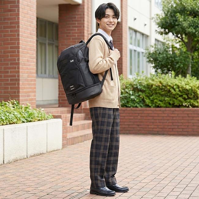 最大42% 3/13まで Lee リー リュック 35L 通学 男子 女子 女子高生 高校生 中学生 大容量 通学リュック スクールリュック スクールバッグ タイディ 320-16300 | Lee | 08
