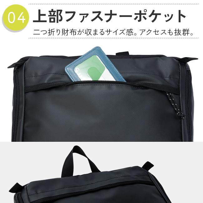 最大42% 2/7限定 Lee リー リュック 32L 新作 大容量 軽量 撥水 男子 女子 中学生 高校生 黒 通学 スクエア ボックス型 スクールバッグ A4 B4 320-4920 | Lee | 11