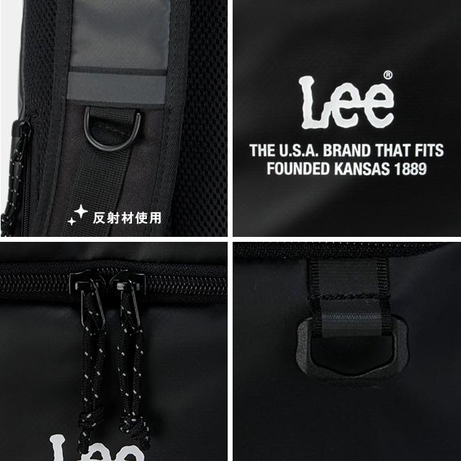最大44% 3/22まで Lee リー リュック 32L 通学 男子 女子 女子高生 高校生 大容量 通学リュック スクールリュック スクールバッグ ボックス型 A4 B4 320-4920 | Lee | 16