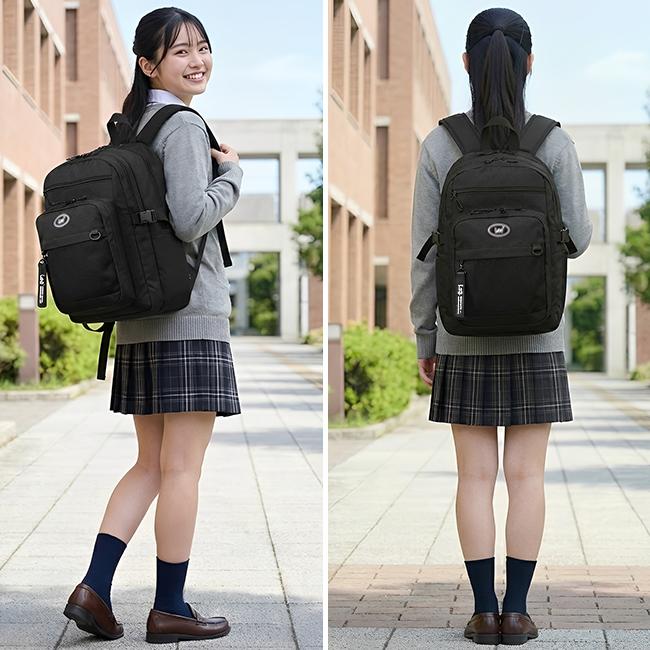 最大44% 3/22まで Lee リー リュック 32L 通学 男子 女子 女子高生 高校生 中学生 大容量 黒 通学リュック スクールリュック スクールバッグ おしゃれ 320-4930 | Lee | 08