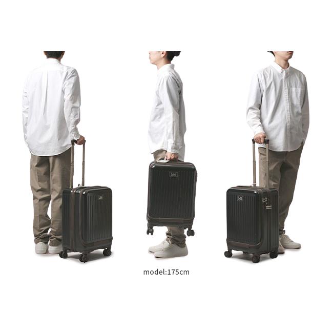 リー Lee スーツケース 機内持ち込み Sサイズ 37L 軽量 小型 小さめ フロントオープン ペイズリー柄 修学旅行 ジャーニー Journey 320-9020 | Lee | 08