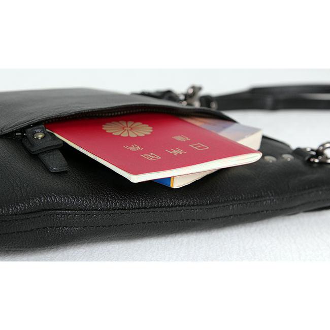 ポーター ランブラー ショルダーバッグ(M) 322-01325 メンズ レディース ブランド レザー スリム 斜めがけ 軽量 本革 縦型 薄型 吉田カバン PORTER | RAMBLER（PORTER） | 05