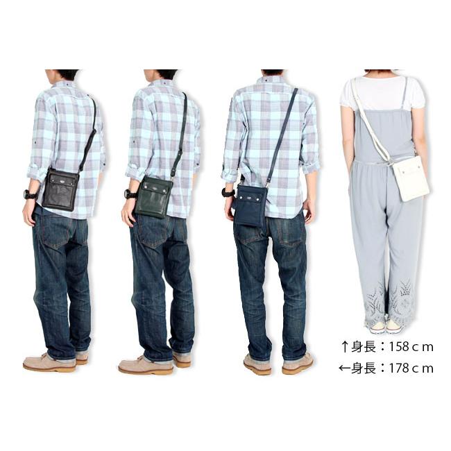 ポーター ランブラー ショルダーバッグ(S) 322-01326 メンズ レディース ブランド レザー スリム 斜めがけ 軽量 本革 縦型 薄型 吉田カバン PORTER | RAMBLER（PORTER） | 02