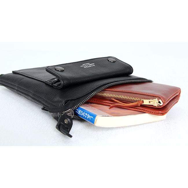 ポーター ランブラー ショルダーバッグ(S) 322-01326 メンズ レディース ブランド レザー スリム 斜めがけ 軽量 本革 縦型 薄型 吉田カバン PORTER | RAMBLER（PORTER） | 03