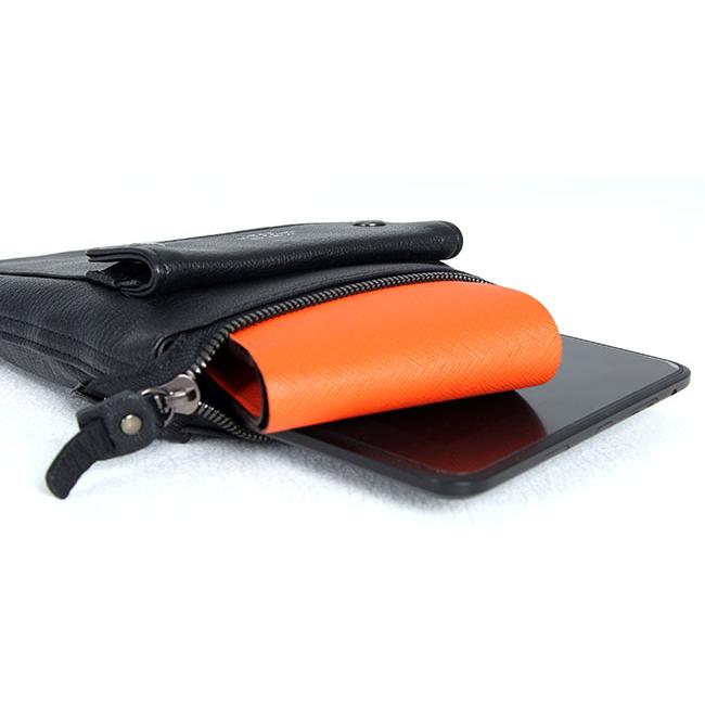 ポーター ランブラー ショルダーバッグ(S) 322-01326 メンズ レディース ブランド レザー スリム 斜めがけ 軽量 本革 縦型 薄型 吉田カバン PORTER | RAMBLER（PORTER） | 05