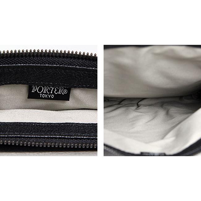 ポーター ランブラー ショルダーバッグ 322-01327 メンズ レディース ブランド レザー スリム 斜めがけ 軽量 本革 薄型 吉田カバン PORTER | RAMBLER（PORTER） | 06