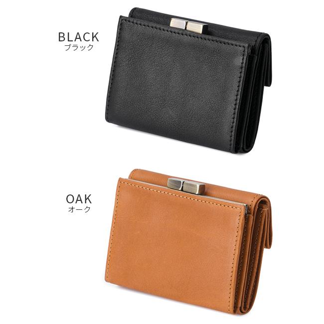 SLOW（スロウ） 財布 三つ折り財布 がま口財布 ミニ財布 レザー 本革
