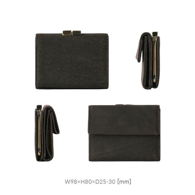 最大51% 2/3限定 SLOW スロウ 財布 がま口財布 三つ折り財布 ミニ財布 小さい財布 本革 レザー クーズー ミニウォレット メンズ レディース  kudu 333s135l | SLOW(ファッション) | 05