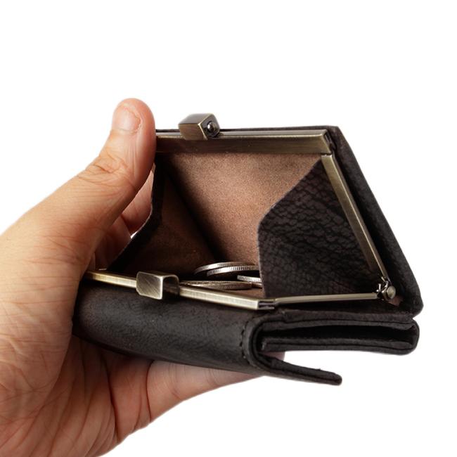 最大51% 2/3限定 SLOW スロウ 財布 がま口財布 三つ折り財布 ミニ財布 小さい財布 本革 レザー クーズー ミニウォレット メンズ レディース  kudu 333s135l | SLOW(ファッション) | 07