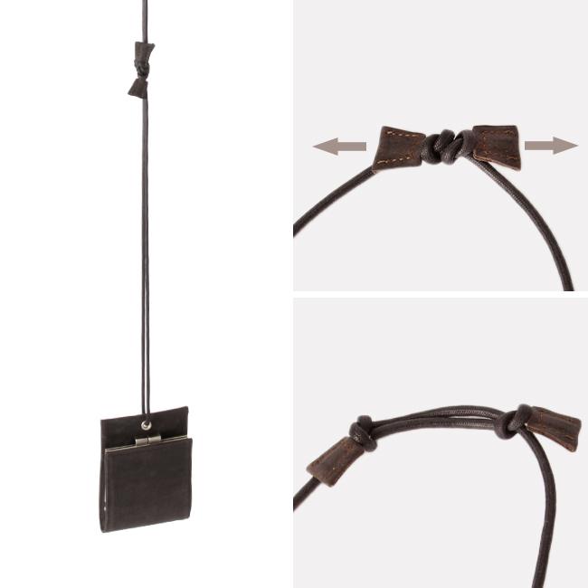 最大51% 3/30限定 SLOW スロウ 財布 がま口財布 二つ折り財布 本革 レザー ショルダーウォレット ネックウォレット メンズ レディース 333s136l 在庫限り | SLOW(ファッション) | 16