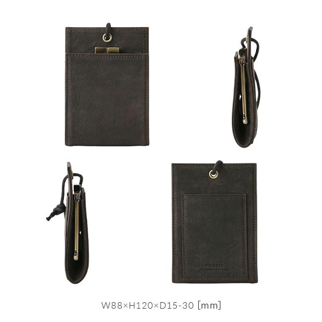 SLOW スロウ 財布 がま口財布 二つ折り財布 本革 レザー ショルダーウォレット ネックウォレット メンズ レディース 333s136l 在庫限り | SLOW(ファッション) | 05