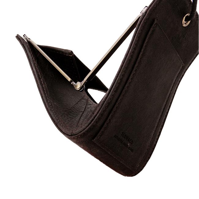 SLOW スロウ 財布 がま口財布 二つ折り財布 本革 レザー ショルダーウォレット ネックウォレット メンズ レディース 333s136l 在庫限り | SLOW(ファッション) | 09