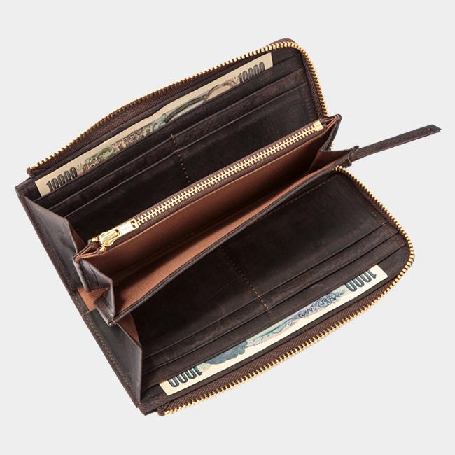 最大51% 3/30限定 SLOW スロウ 財布 長財布 メンズ レディース ブランド 本革 薄型 薄い財布 L字ファスナー スリム レザー クーズー 333s81i | SLOW(ファッション) | 11