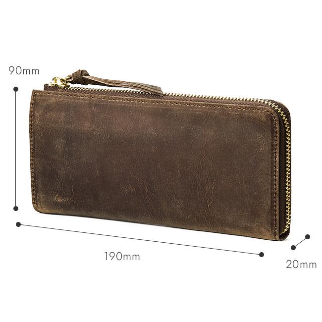 最大51% 3/30限定 SLOW スロウ 財布 長財布 メンズ レディース ブランド 本革 薄型 薄い財布 L字ファスナー スリム レザー クーズー 333s81i | SLOW(ファッション) | 05