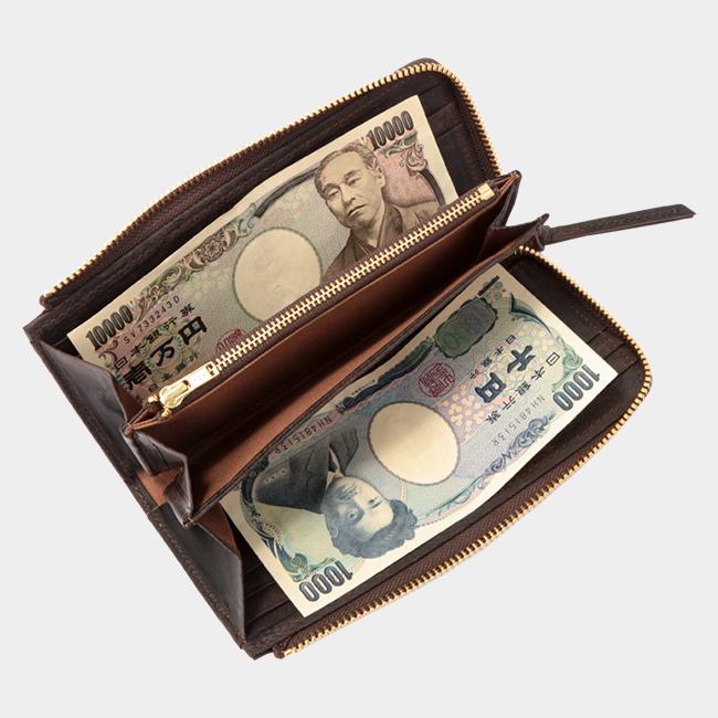 最大50% 9/6限定 SLOW スロウ 財布 長財布 レザー 本革 日本製 薄型 薄い財布 L字ファスナー スリム メンズ レディース ブランド クーズー kudu 333S81I | SLOW(ファッション) | 10