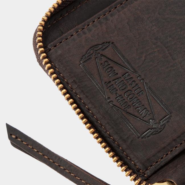 【新品・未使用】SLOW and HANDS（コラボ）　メンズ財布　本革 SLOW(ファッション) 最大51% 9/29限定 SLOW スロウ 財布 二