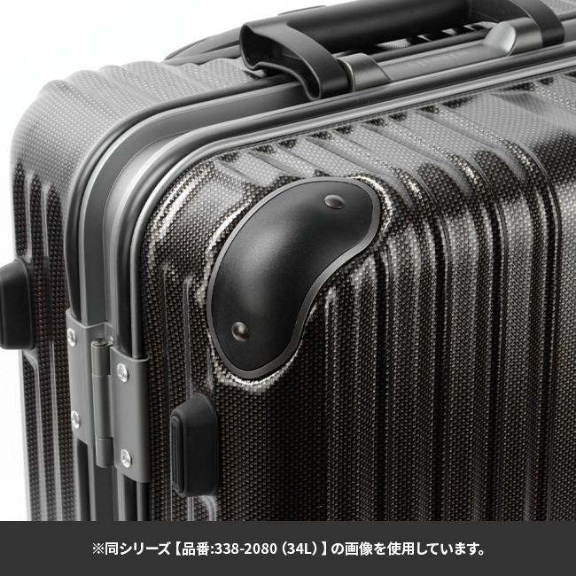 最大51% 3/3限定 ワイズリー スーツケース Mサイズ 60L 軽量 中型 フレームタイプ キャスターストッパー スパーク wise:ly spark 338-2081 在庫限り | ブランド登録なし | 12