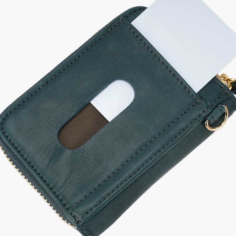 ポーター ワイズ コイン ＆ パスケース 341-01320 PORTER WISE 吉田カバン 財布 二つ折り財布 メンズ レディース 小銭入れ 馬革 黒 緑 本革 ラウンドファスナー | WISE（PORTER） | 08