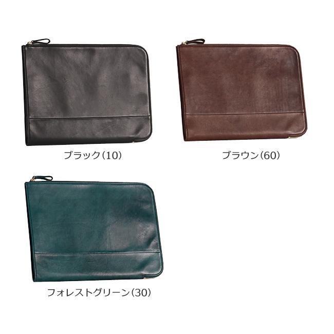 ポーター ワイズ ドキュメントケース 341-01323 PORTER WISE 吉田カバン バッグ クラッチバッグ メンズレディース ブランド A4 本革 馬革 黒 緑 日本製 | WISE（PORTER） | 07