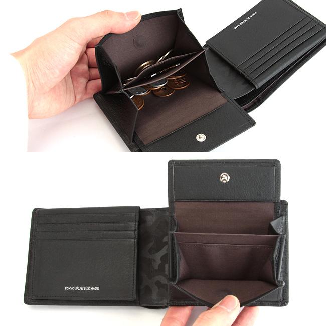 ポーター ワンダー ウォレット 342-03840 財布 二つ折り財布 軽量 本革 迷彩 カモフラ レザー メンズ レディース ブランド 吉田カバン PORTER WONDER | WONDER（PORTER） | 15