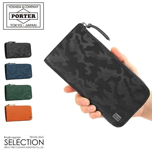 PORTER WONDER LONG WALLET  ブラック