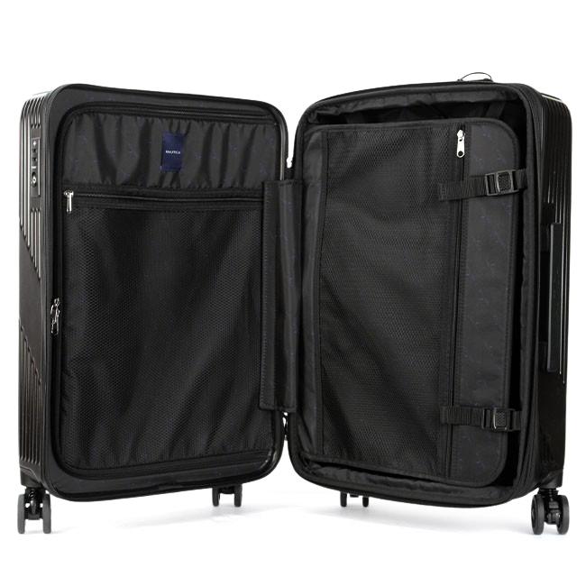 最大42% 9/5限定 ノーティカ スーツケース Mサイズ 55L/61L 軽量 拡張機能 中型 キャスターストッパー キャリーケース NAUTICA 370-1001 | NAUTICA | 09
