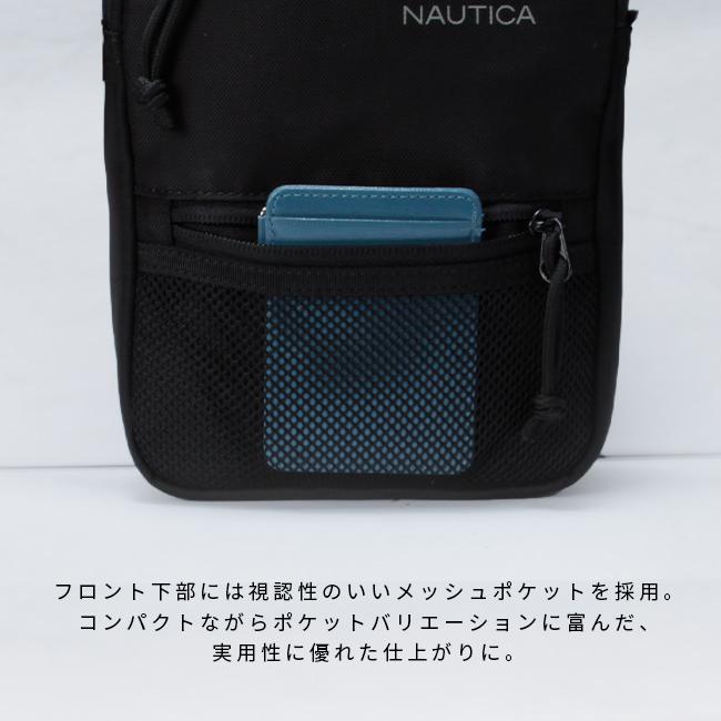 最大42% 9/25限定 ノーティカ ショルダーバッグ メンズ レディース ブランド 軽量 縦型 斜めがけ 小さめ ミニ コンパクト A5 NAUTICA NTC-007 370-7001 | NAUTICA | 14