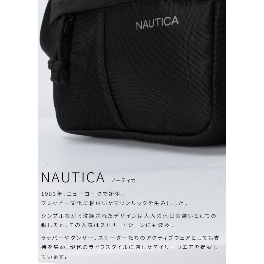 最大50% 2/25限定 ノーティカ ショルダーバッグ メンズ レディース ブランド 軽量 横型 斜めがけ 小さめ ミニ コンパクト A5 NAUTICA NTC-007 370-7002 | NAUTICA | 05